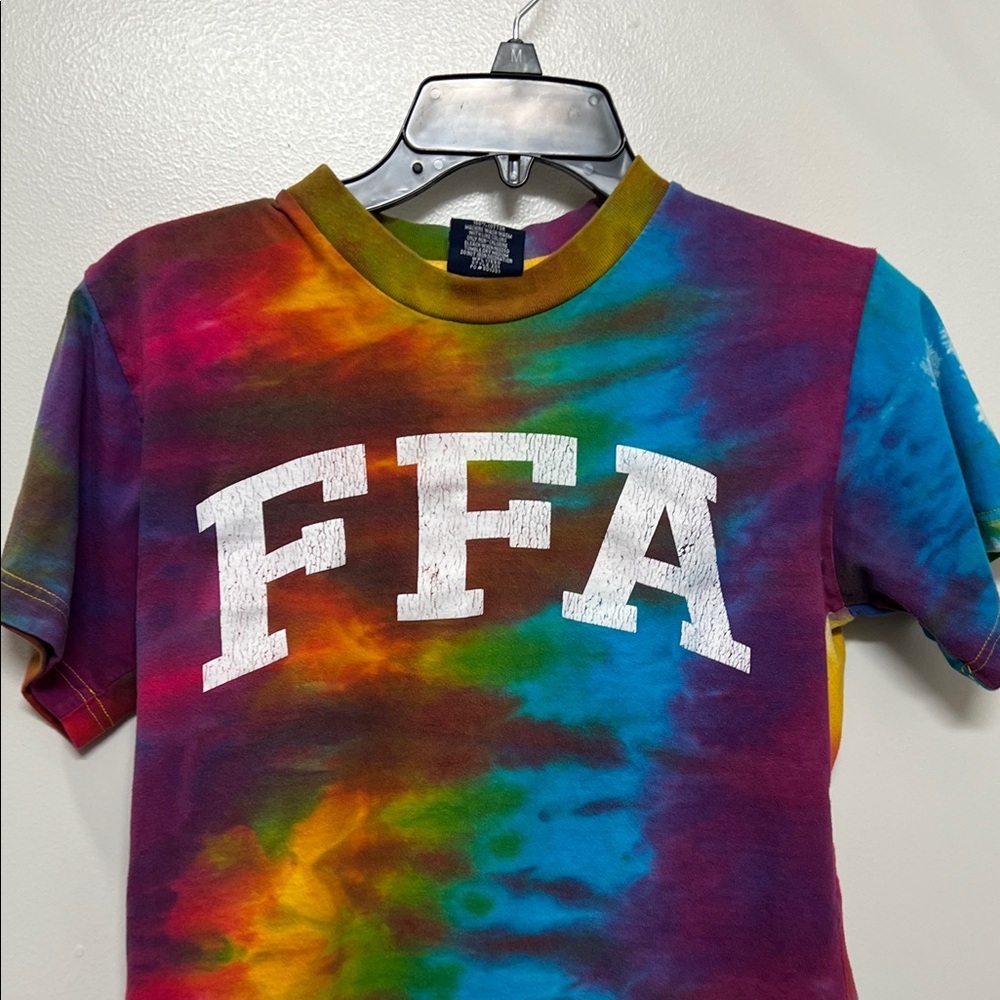 Tie-Dye FFA Graphic Tee - Multicolor Women’s Shirt